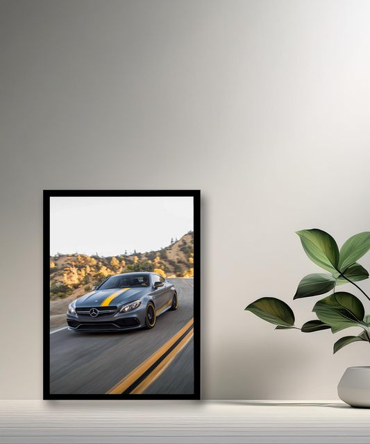 Cadre photo Mercedes C63S