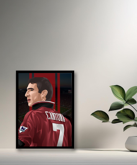 Cadre photo Eric Cantona
