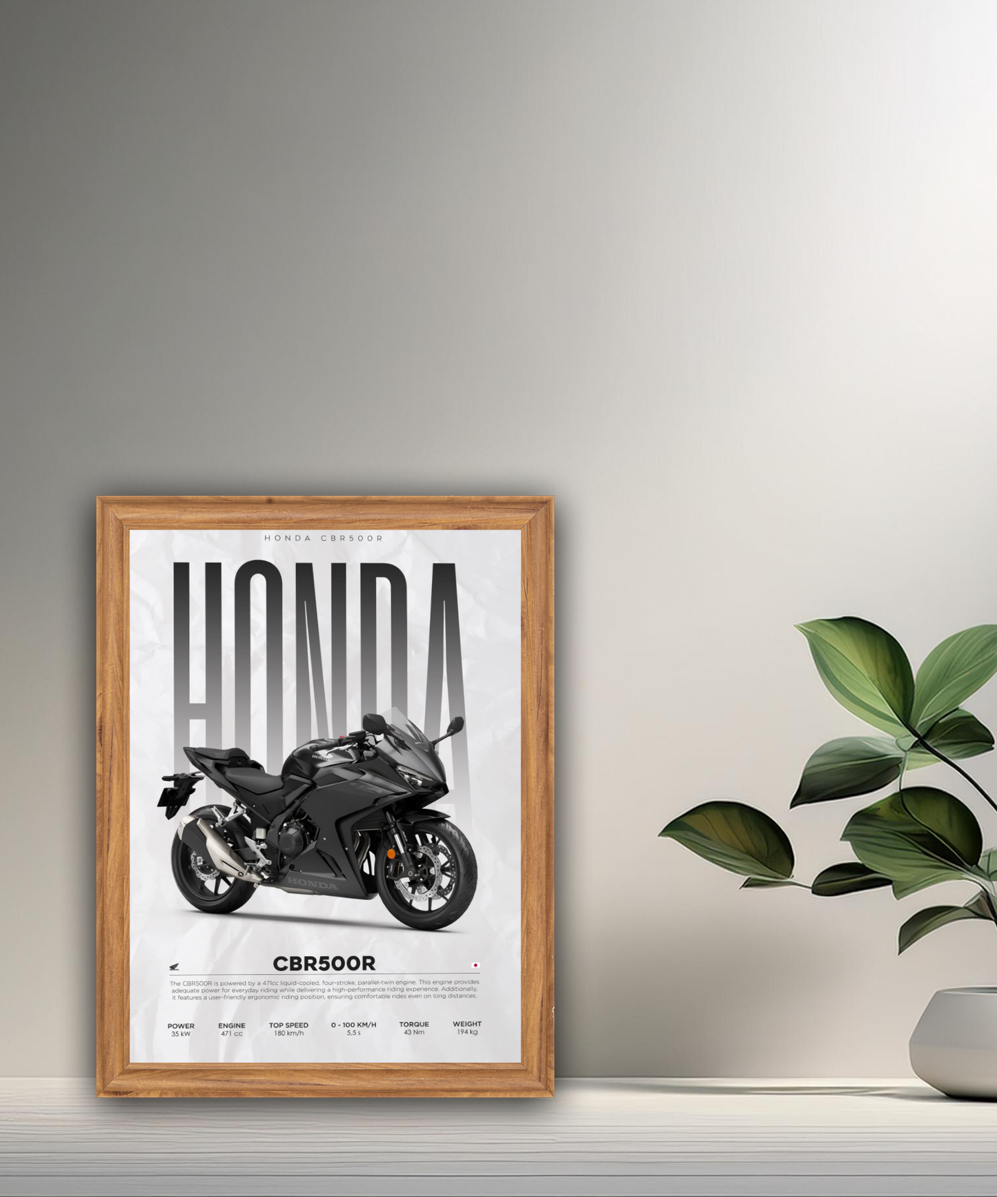 Cadre photo Honda CBR500R