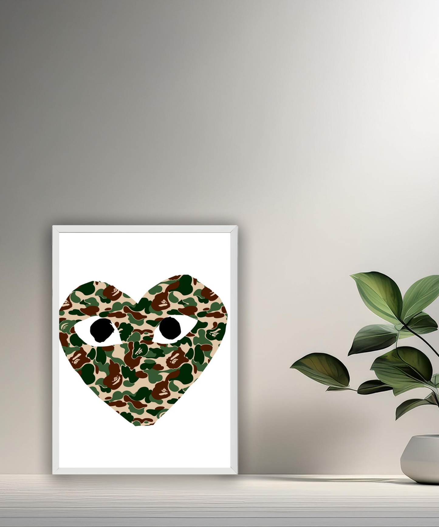 Cadre photo Comme des garçons
