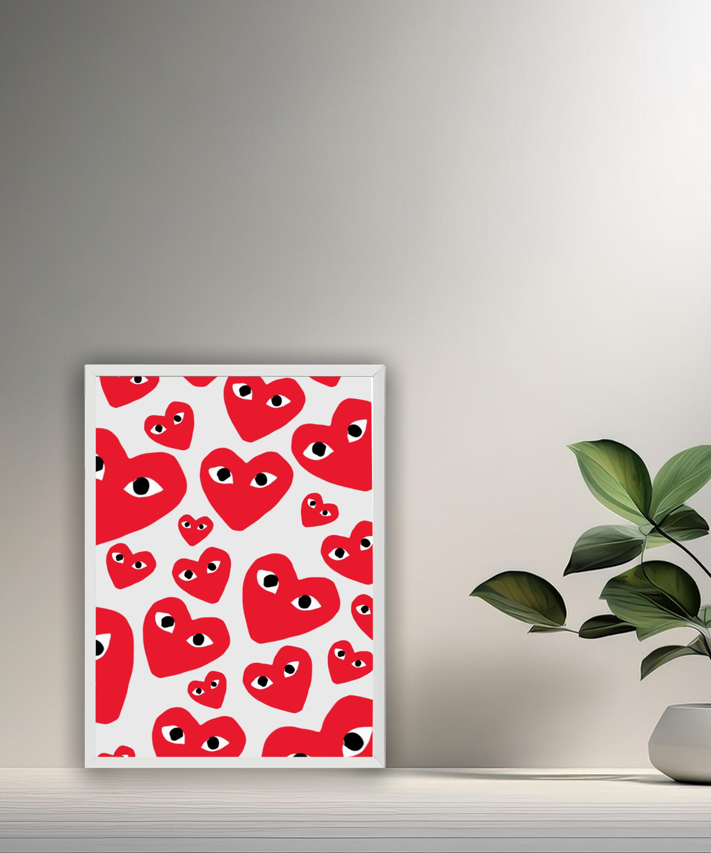 Cadre photo Comme des garçons