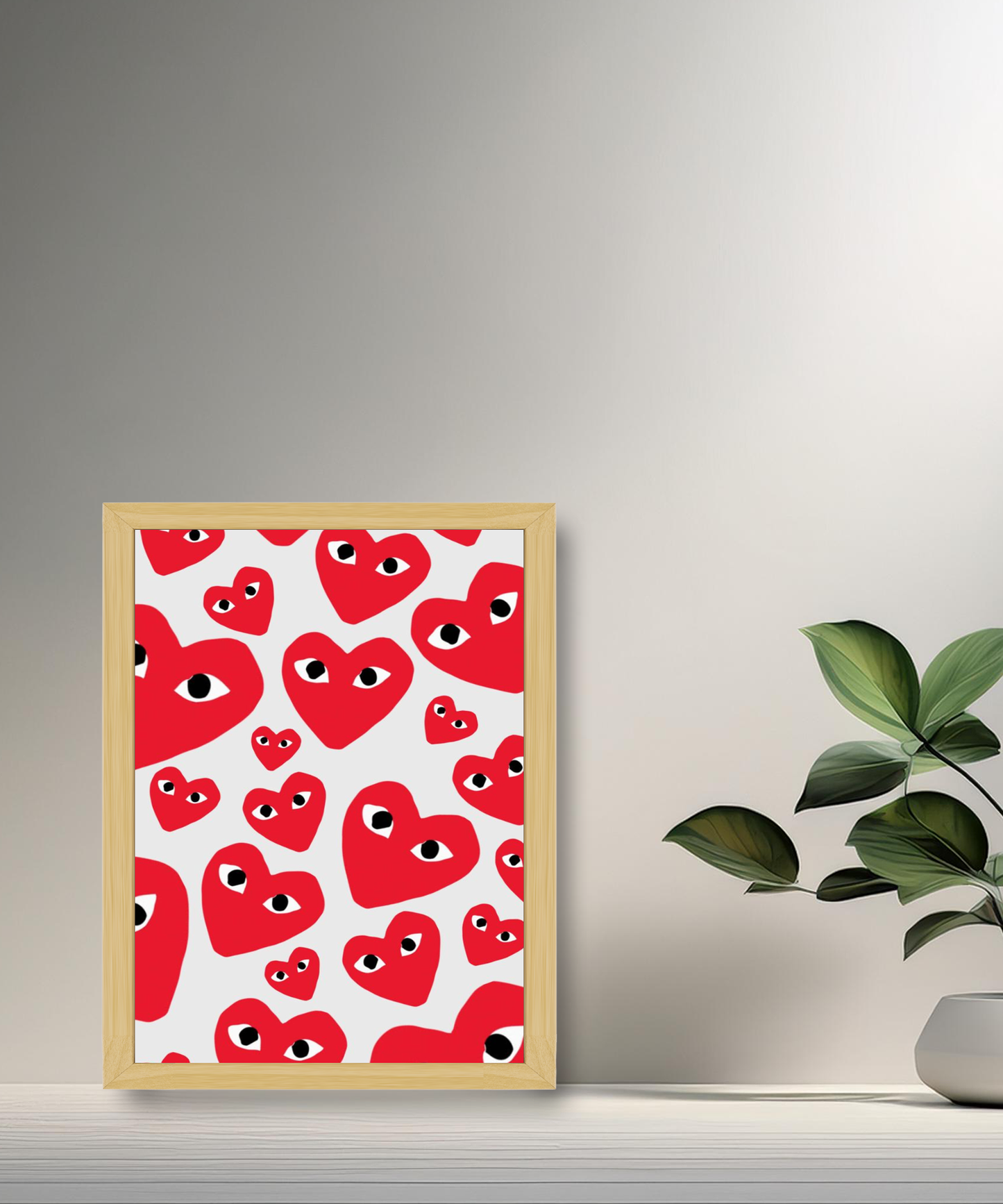 Cadre photo Comme des garçons