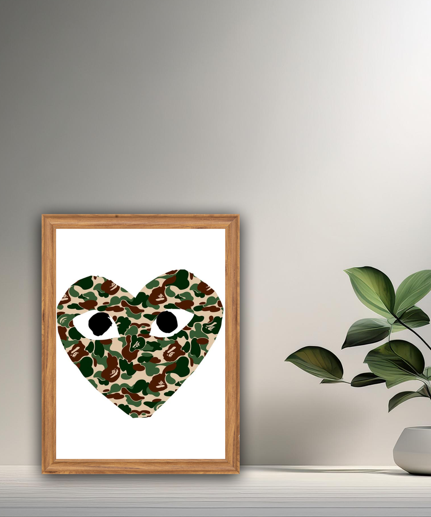 Cadre photo Comme des garçons
