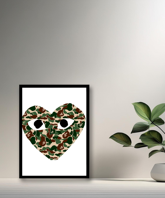 Cadre photo Comme des garçons