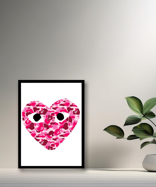 Cadre photo Comme des garçons