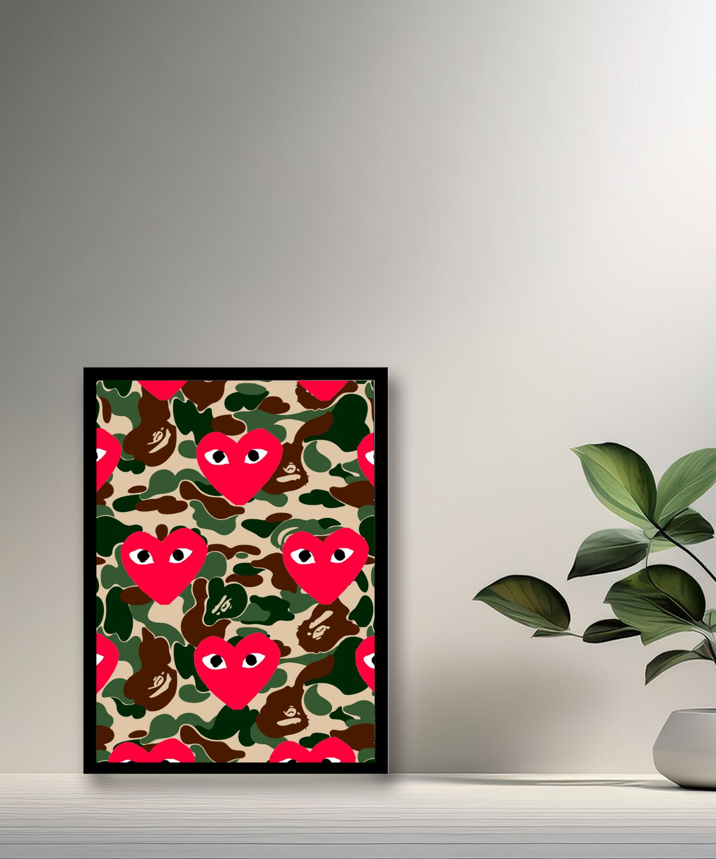 Cadre photo Comme des garçons