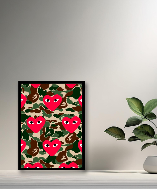 Cadre photo Comme des garçons