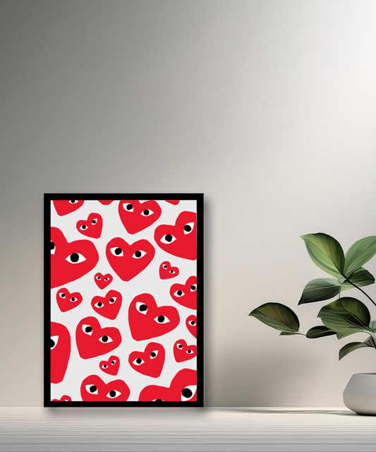 Cadre photo Comme des garçons