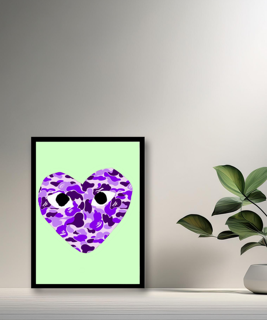 Cadre photo Comme des garçons