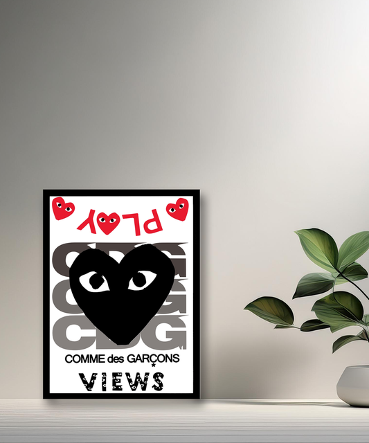 Cadre photo Comme des garçons