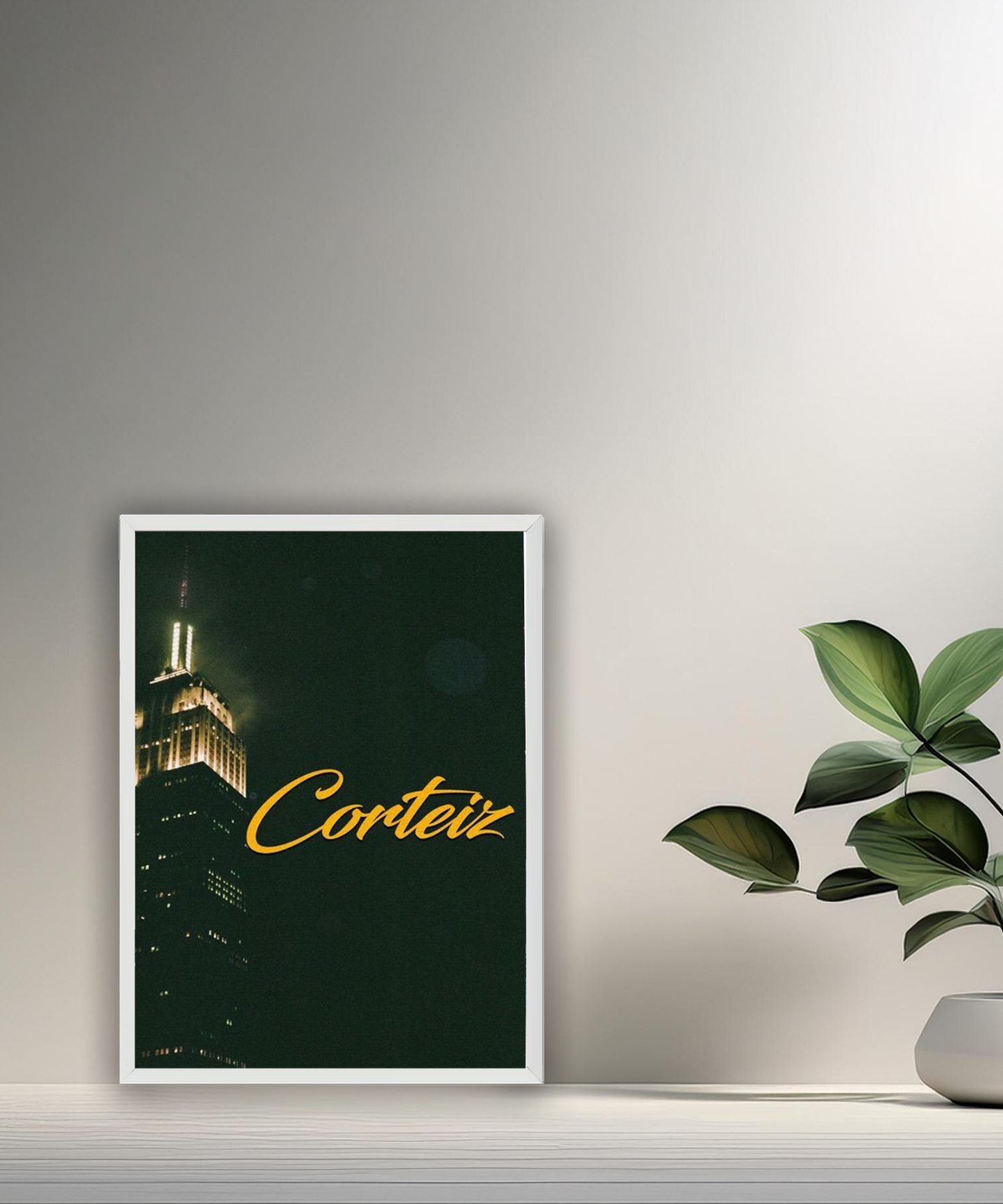 Cadre photo Corteiz
