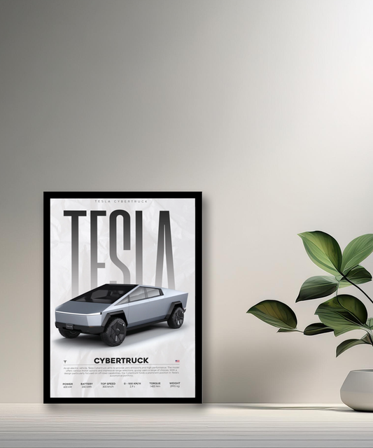 Cadre photo Tesla Cybertruck