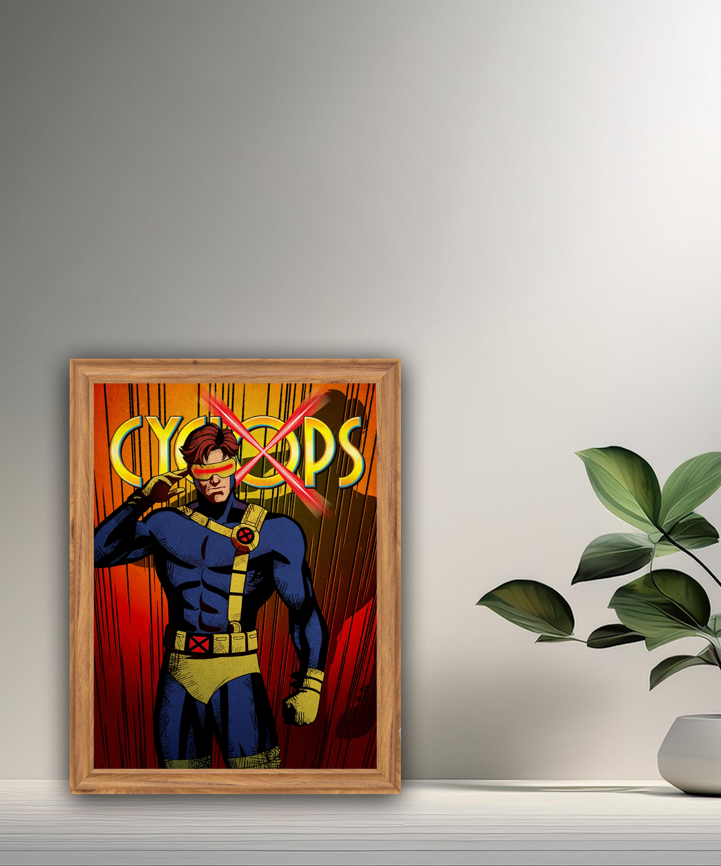 Cadre photo Cyclops Marvel