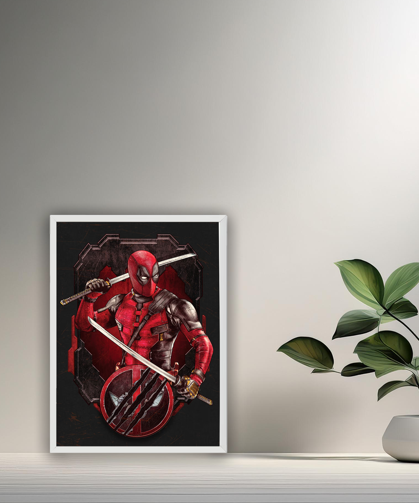 Cadre photo Deadpool Marvel