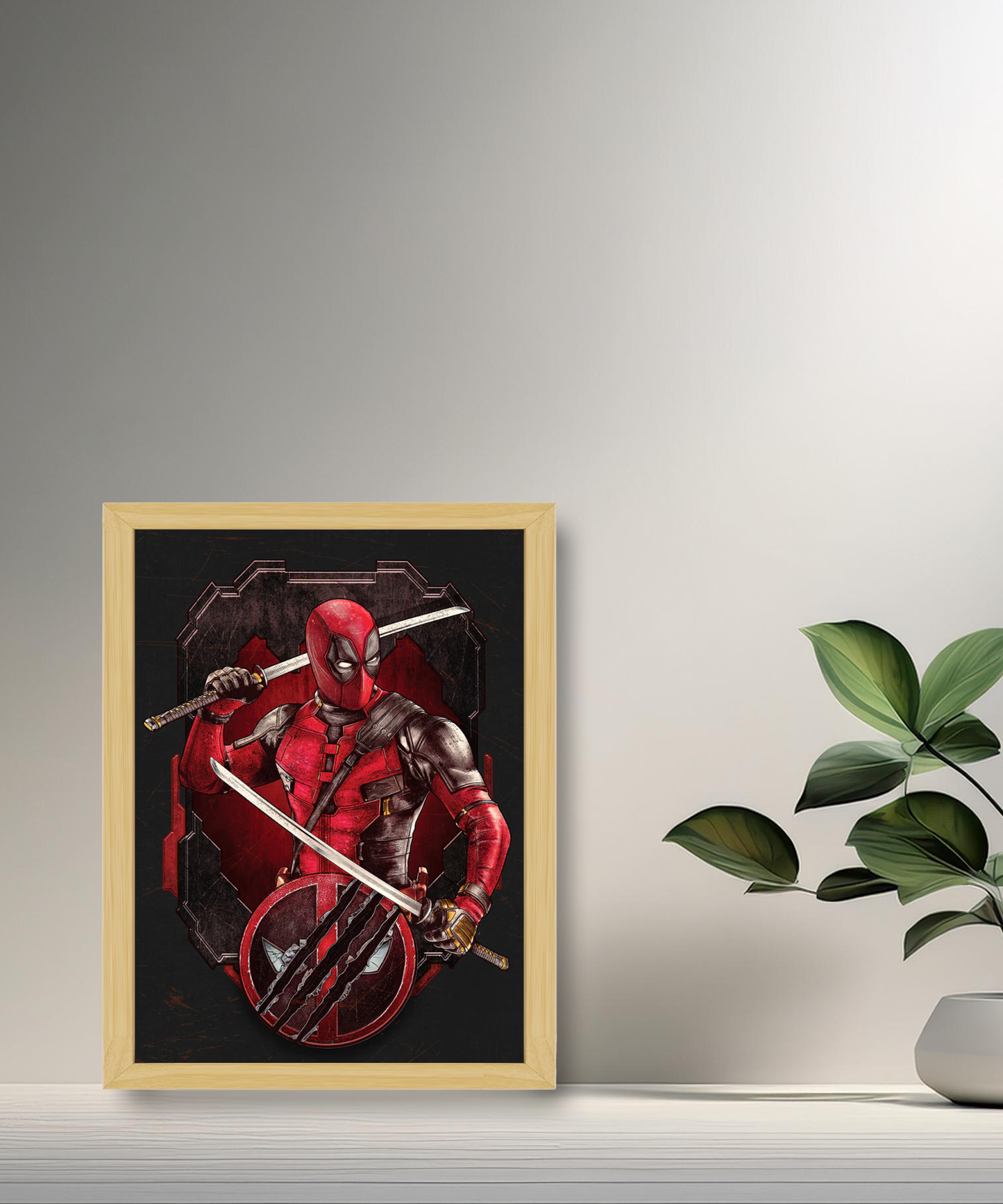 Cadre photo Deadpool Marvel