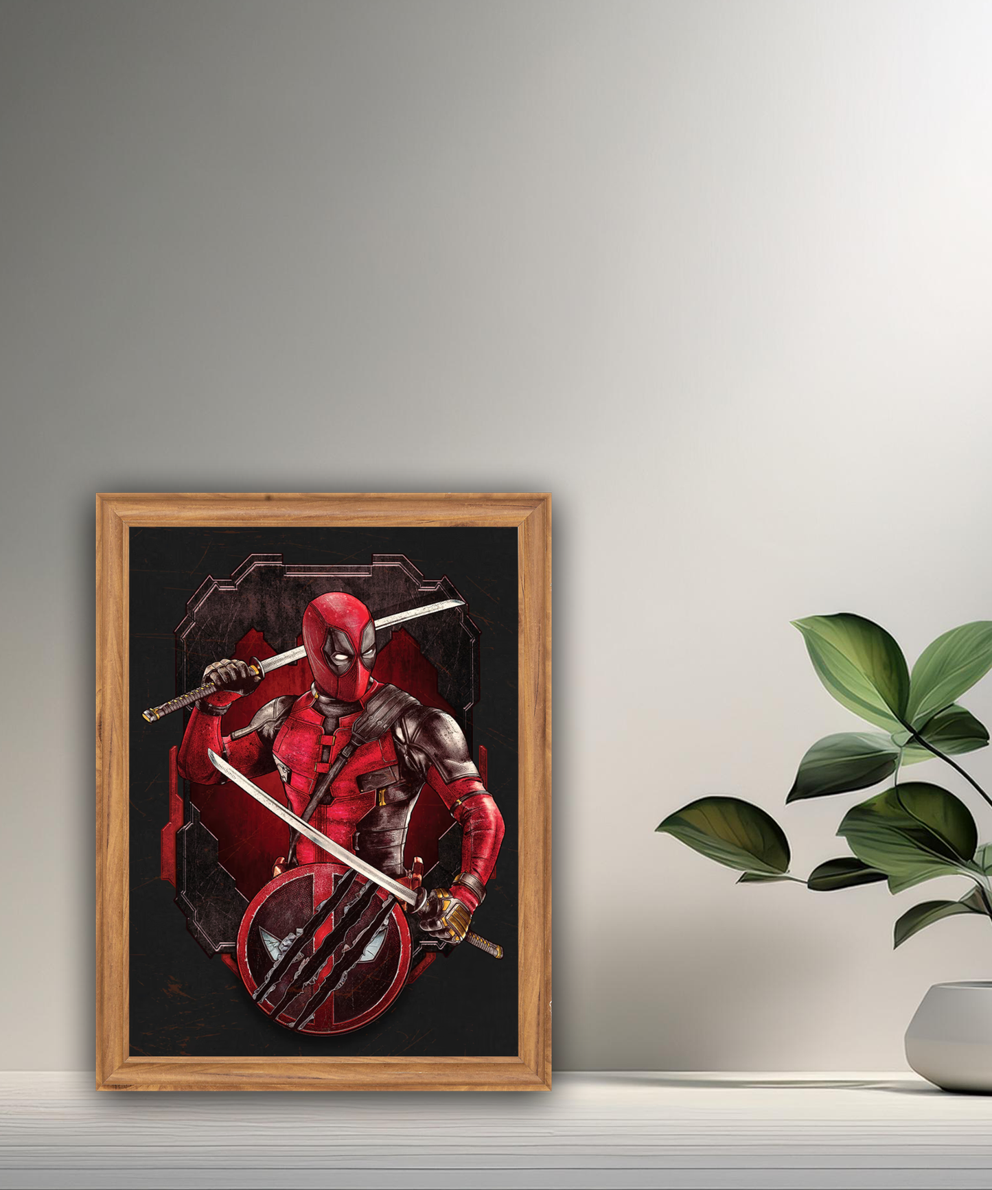 Cadre photo Deadpool Marvel