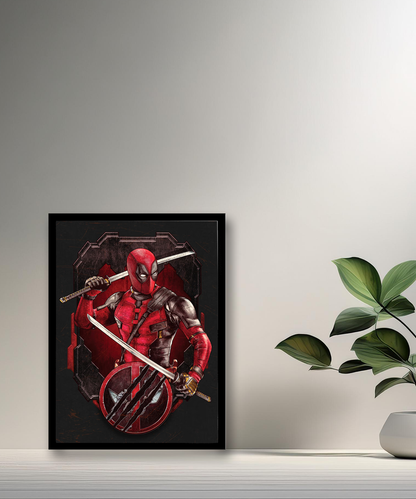 Cadre photo Deadpool Marvel