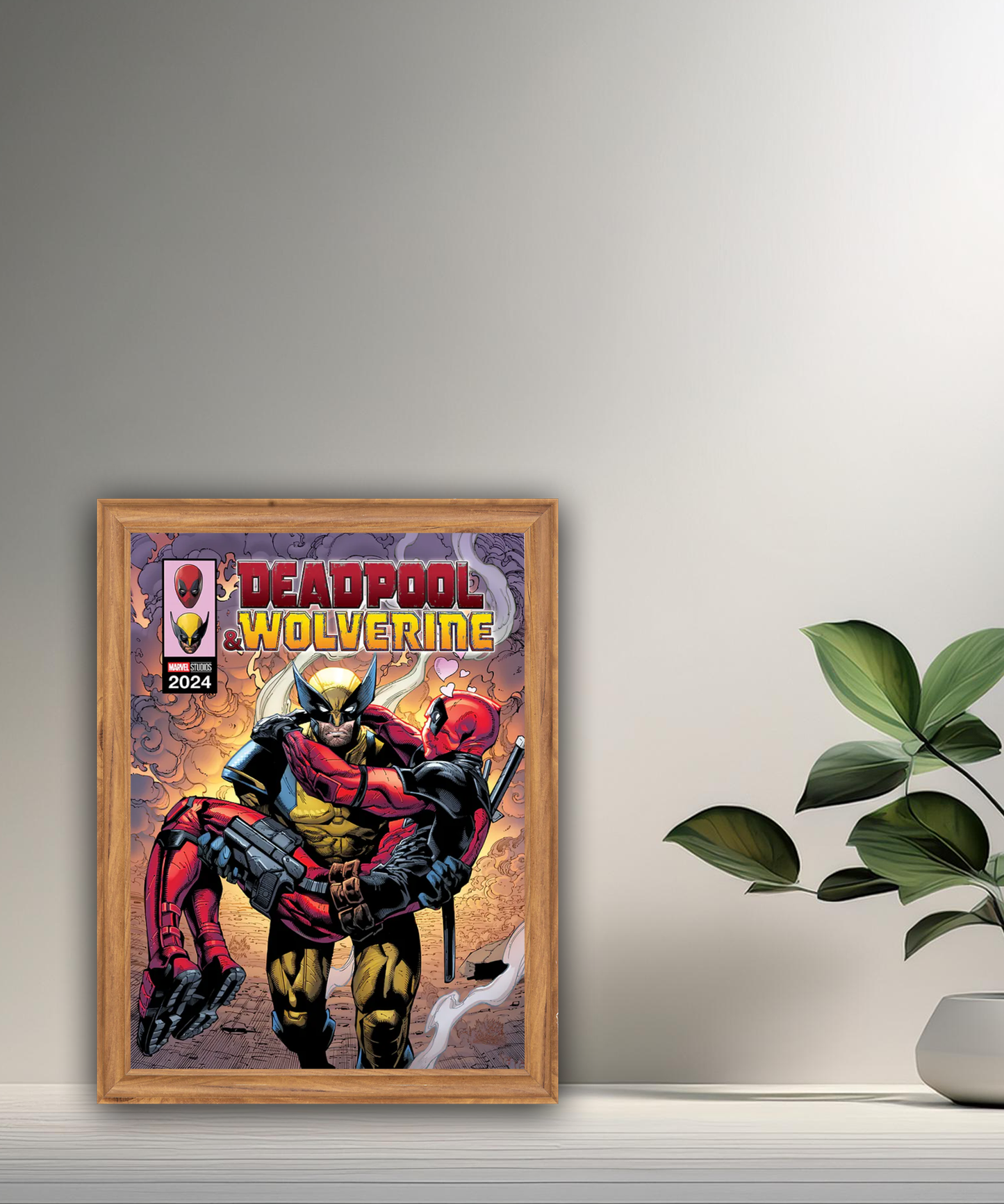 Cadre photo Wolverine & Deadpool Marvel