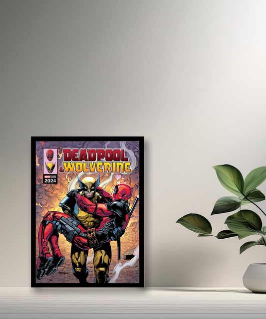Cadre photo Wolverine & Deadpool Marvel