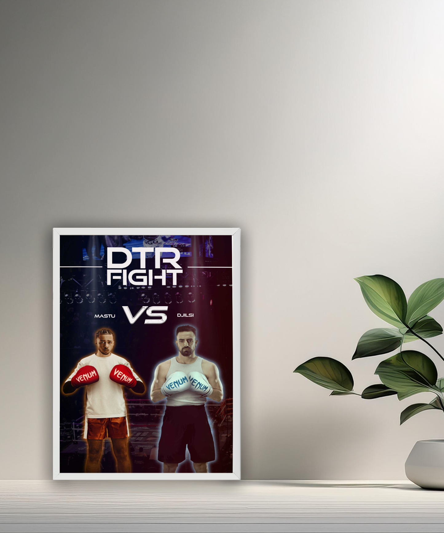Cadre photo DTR Fight Mastu vs Djilsi