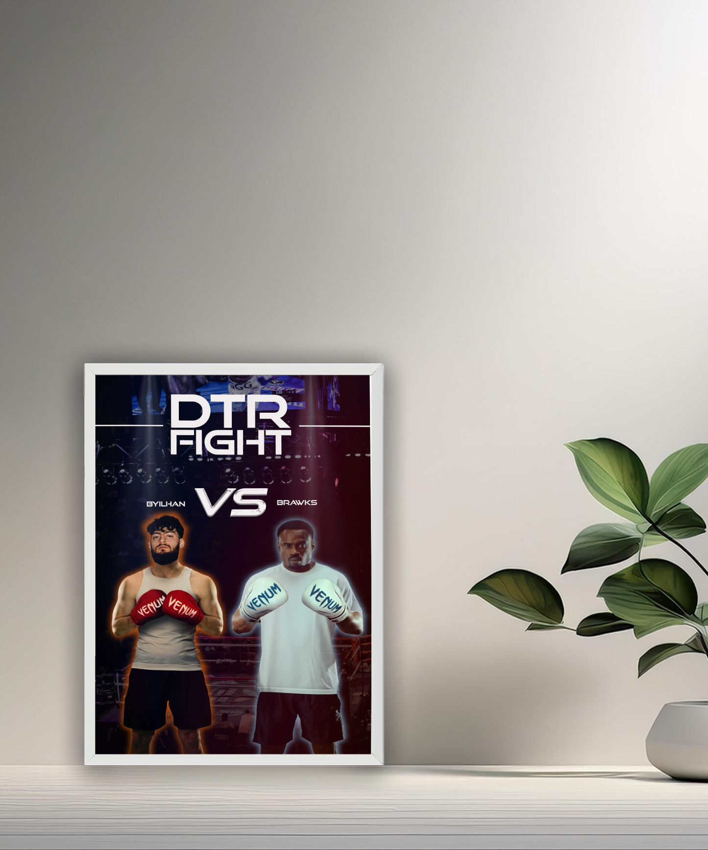 Cadre photo DTR Fight Byilhan vs Brawks
