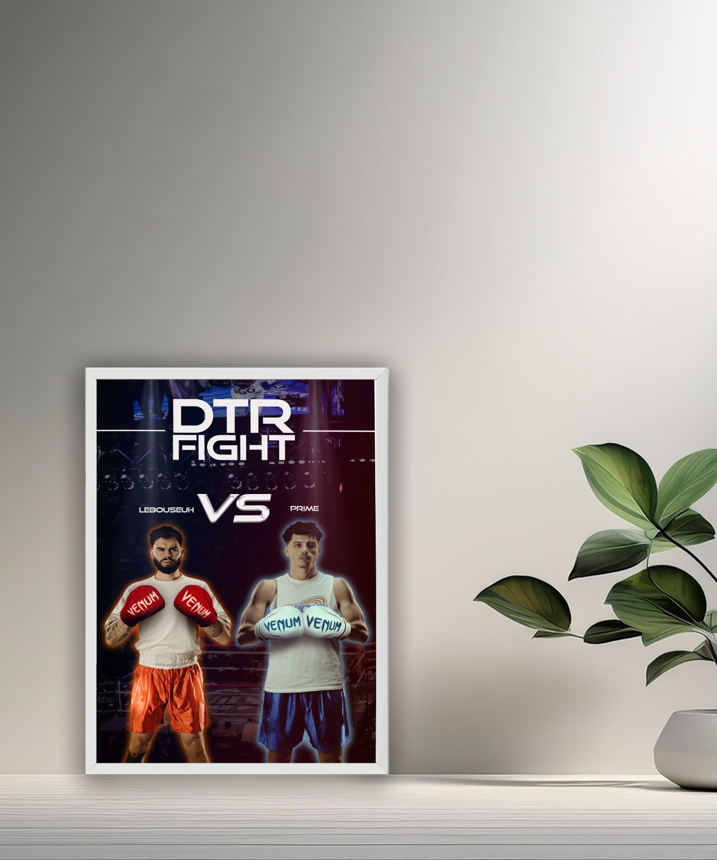 Cadre photo DTR Fight Lebouseuh vs Prime