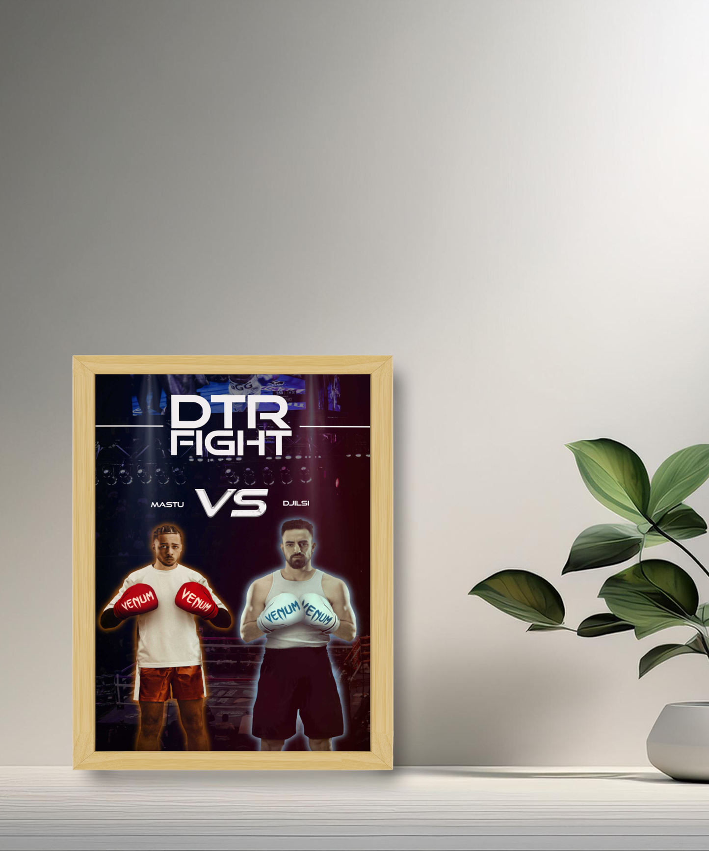 Cadre photo DTR Fight Mastu vs Djilsi
