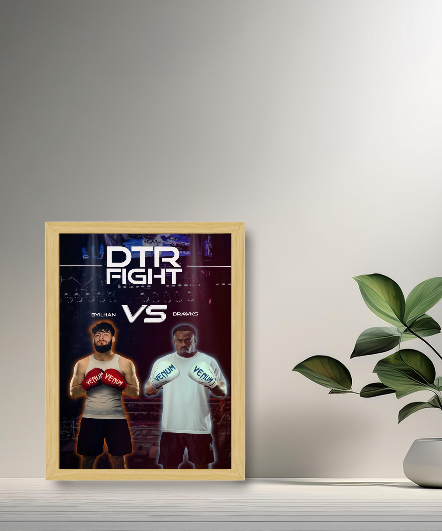 Cadre photo DTR Fight Byilhan vs Brawks