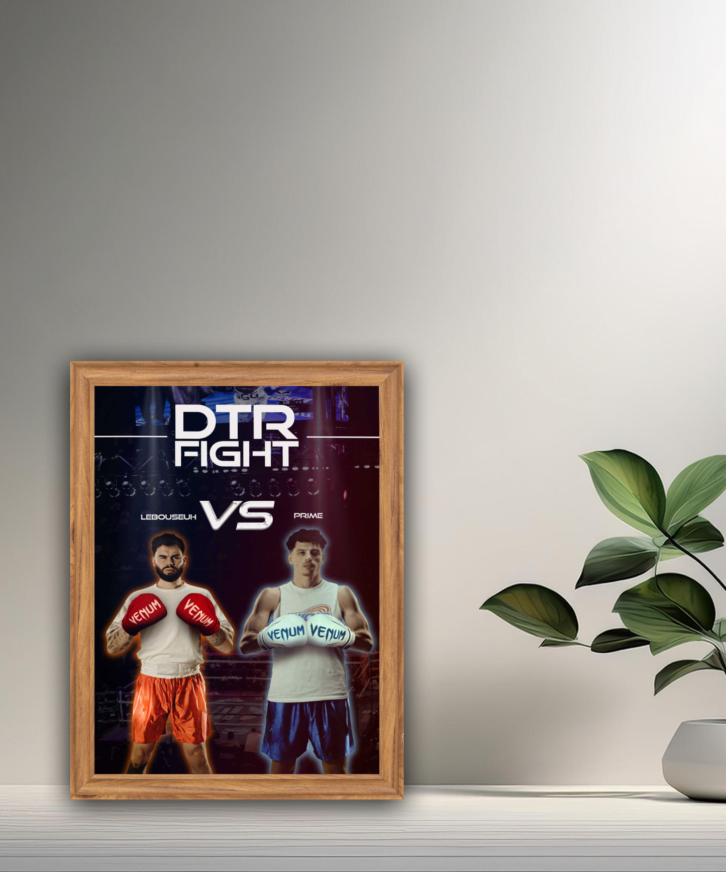 Cadre photo DTR Fight Lebouseuh vs Prime