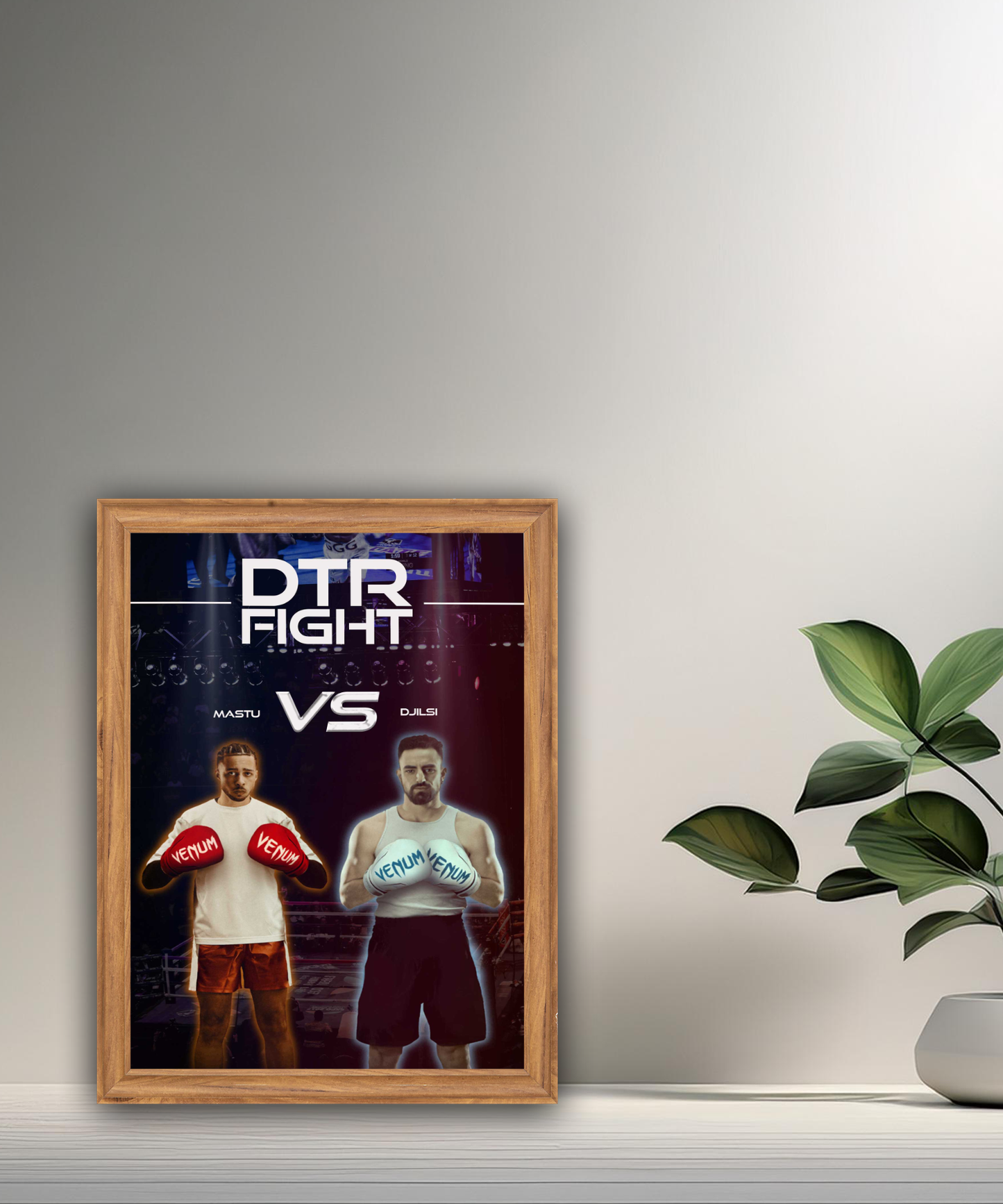 Cadre photo DTR Fight Mastu vs Djilsi
