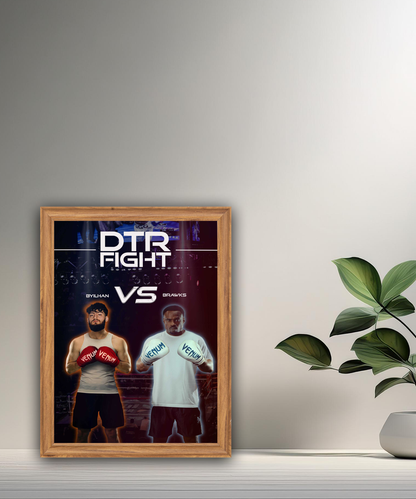 Cadre photo DTR Fight Byilhan vs Brawks