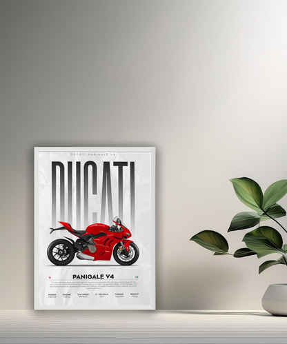 Cadre photo Ducati Panigale V4