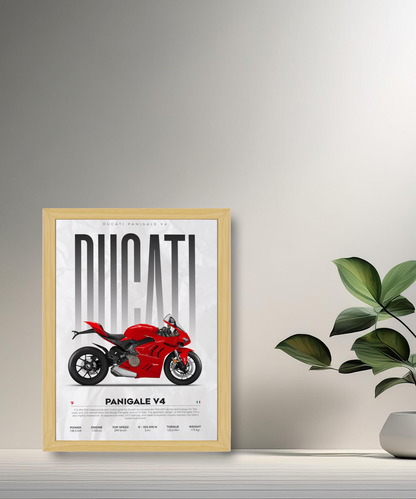 Cadre photo Ducati Panigale V4