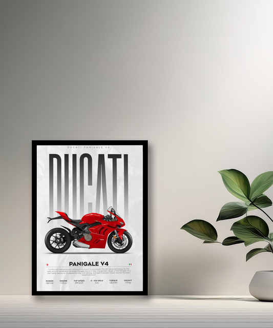 Cadre photo Ducati Panigale V4