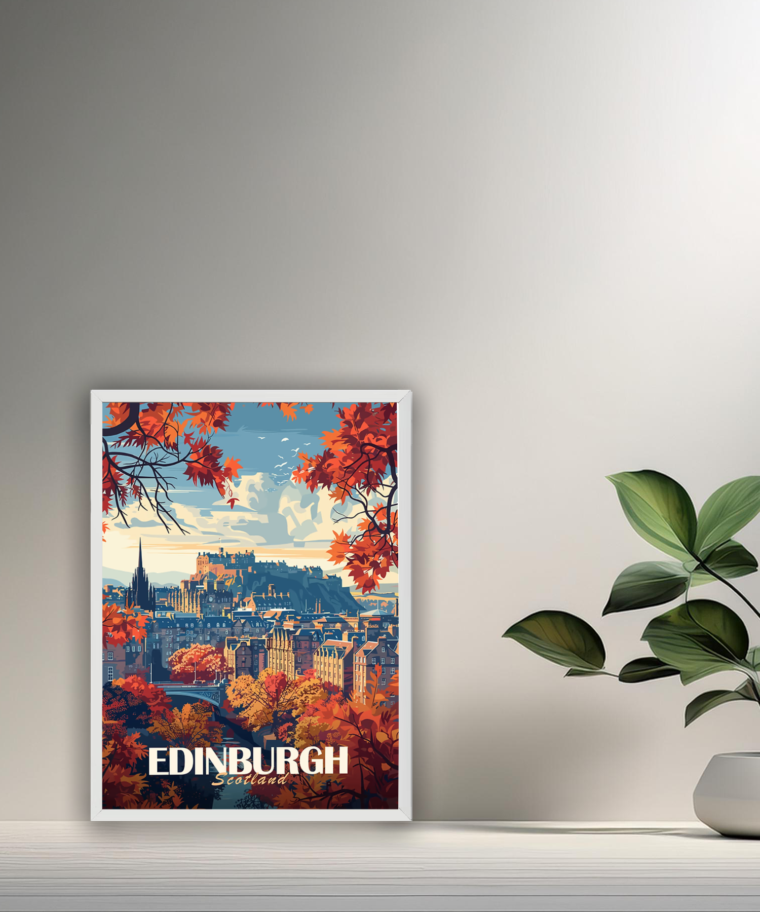 Cadre photo Edinburgh Scotland