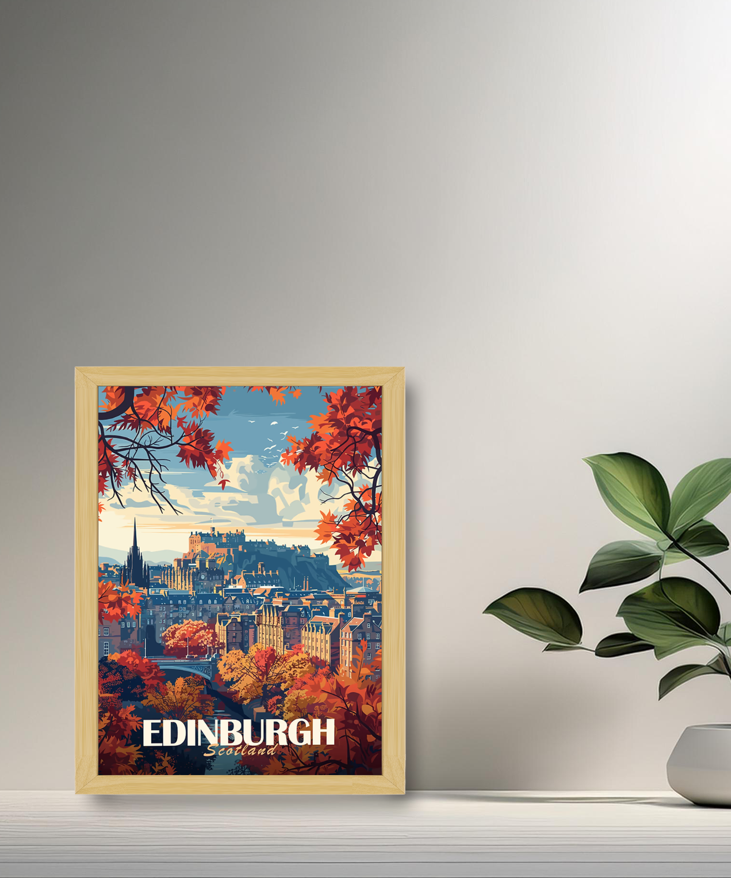 Cadre photo Edinburgh Scotland