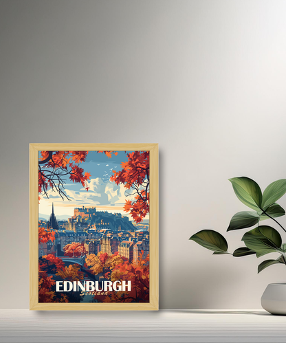 Cadre photo Edinburgh Scotland