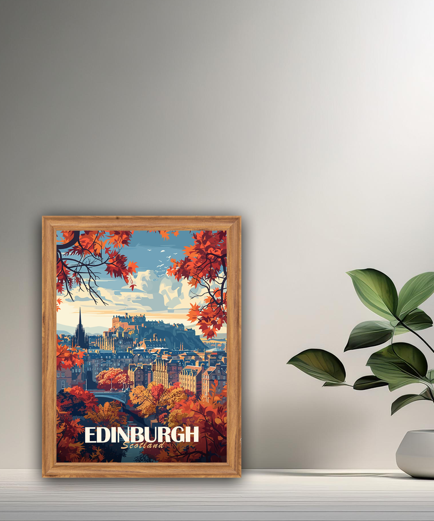 Cadre photo Edinburgh Scotland