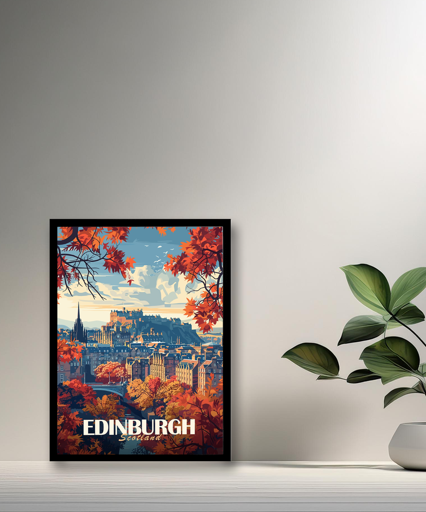 Cadre photo Edinburgh Scotland