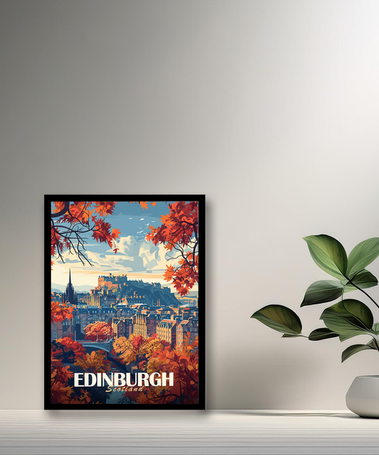 Cadre photo Edinburgh Scotland