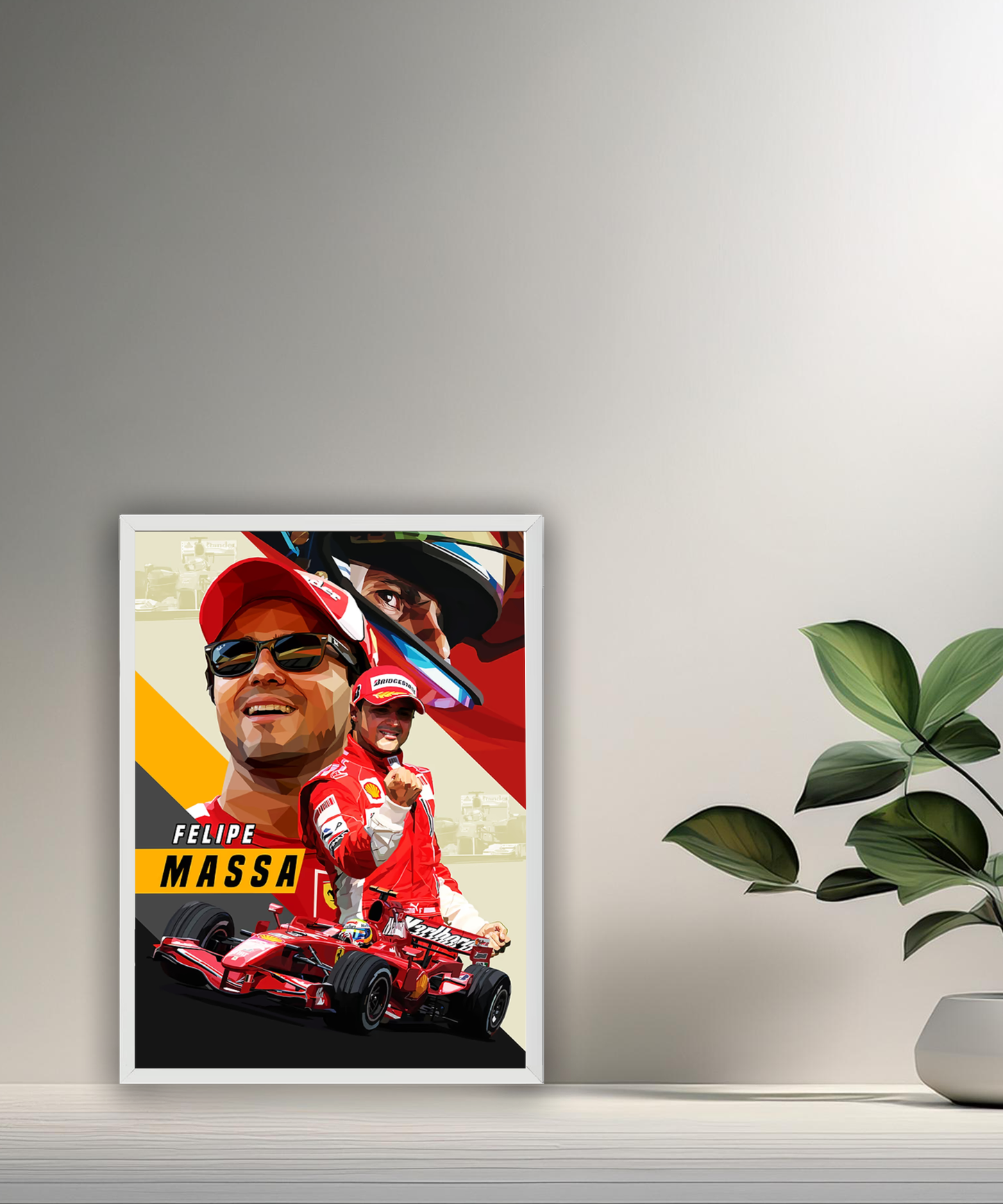 Cadre photo Felipe Massa Formule 1