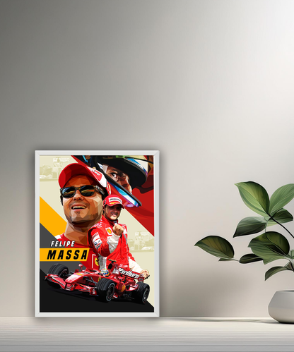 Cadre photo Felipe Massa Formule 1