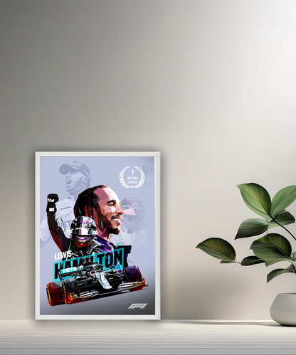 Cadre photo Lewis Hamilton Formule 1