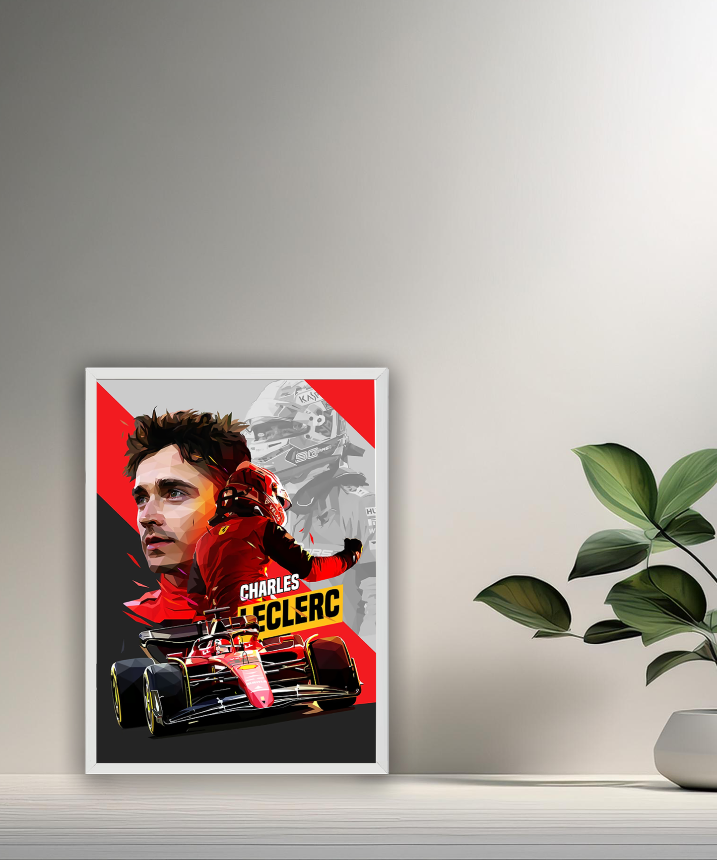 Cadre photo Charles Leclerc Formula 1
