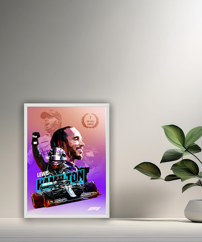 Cadre photo Lewis Hamilton Formula 1