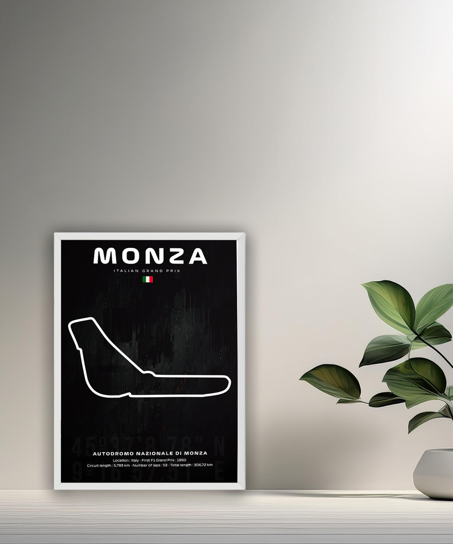 Cadre photo Monza Italien Grand Prix