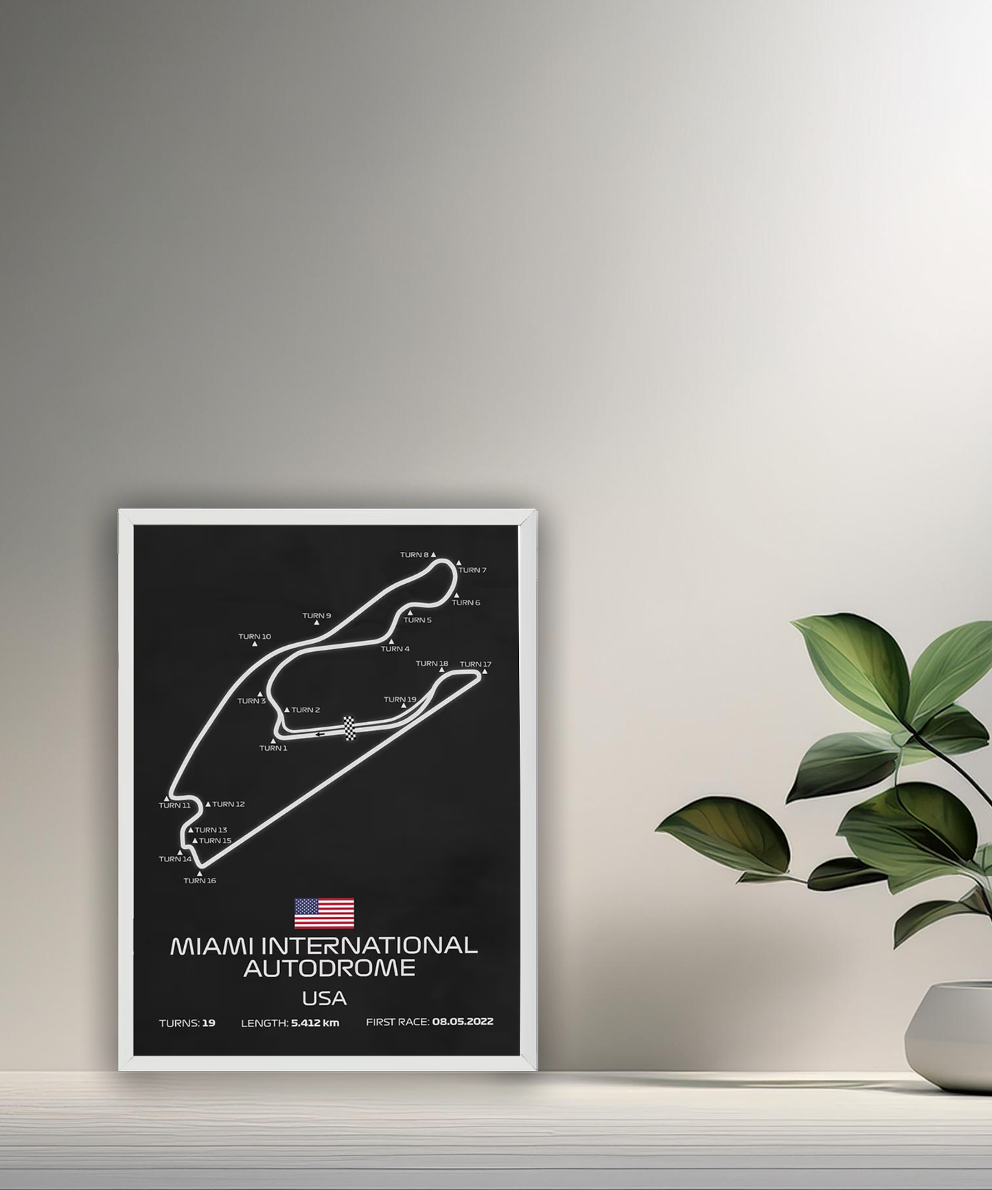 Cadre photo Miami International Autodrome