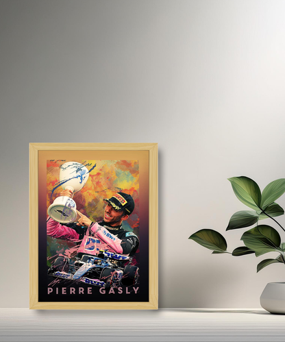 Cadre photo Pierre Gasly Formule 1