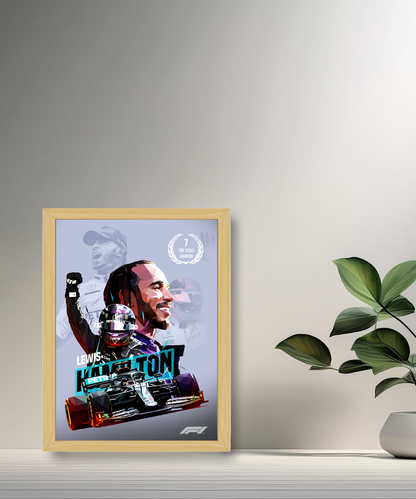 Cadre photo Lewis Hamilton Formule 1