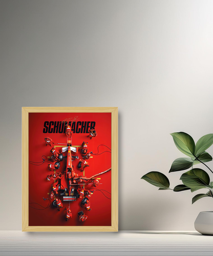 Cadre photo Michael Schumacher Formule 1